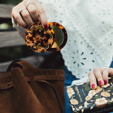 Hand-painted Vogue Book Club Compact Mirror | Eco-Friendly