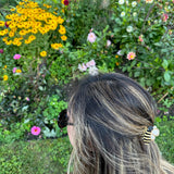 Hand-painted Mini Bee Claw Hair Clip | Eco-Friendly