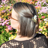 Hand-painted Mini Bee Claw Hair Clip | Eco-Friendly