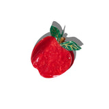 Hand-painted Big Apple Claw Hair Clip | Eco-Friendly