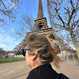 Hand-painted Eiffel Tower Paris Claw Hair Clip | Eco-Friendly