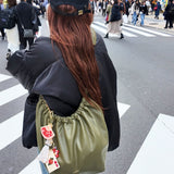 Hand-painted Snake Bag Charm + Keychain | Eco-Friendly