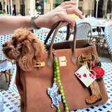 Hand-painted Cowboy Boot Bag Charm + Keychain | Eco-Friendly