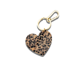 Handmade Heart Bag Charm + Keychain | Eco-Friendly