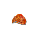 Hand-painted Bow Croissant Lay Down Claw Clip | Eco-Friendly
