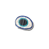 Handmade Evil Eye Lay Down Claw Clip | Eco-Friendly