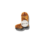 Hand-painted Cowboy Boot Brooch Pin