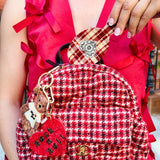Hand-painted Paisley Heart Handbag Hero Brush | Eco-Friendly