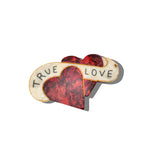 Hand-painted True Love Compact Mirror | Eco-Friendly
