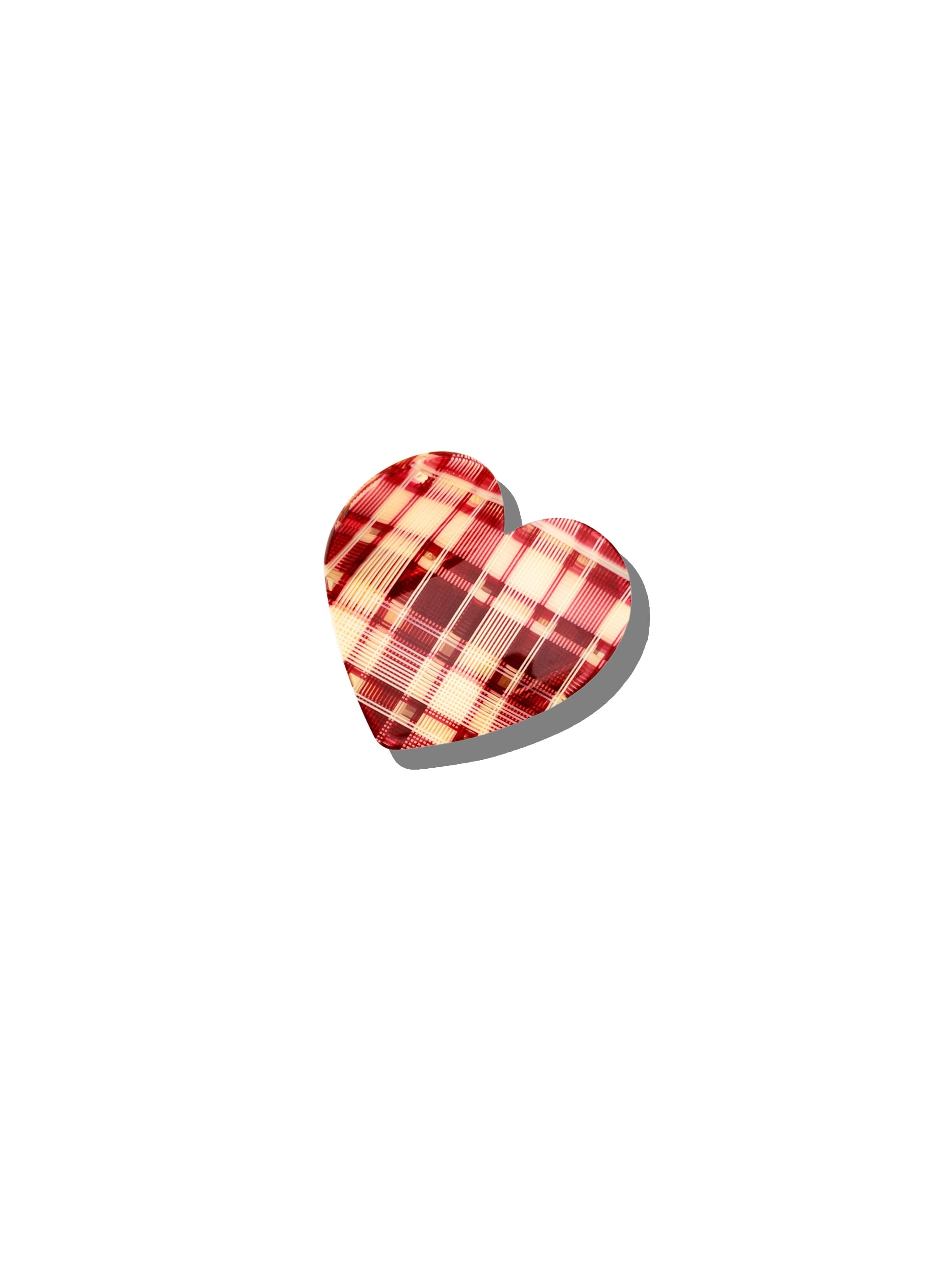 Handmade Heart Hair Claw Clip - Limited Edition