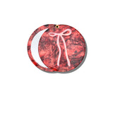 Hand-painted Bow Compact Mirror | Eco-Friendly