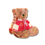 Hand-painted Varsity Teddy Claw Hair Clip