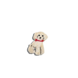Hand-painted Doodle Puppy Claw Hair Clip | Eco-Friendly
