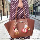 Hand-painted Good Boys Club Bag Charm + Keychain | Eco-Friendly