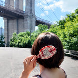Hand-painted Paisley Heart Amazing Hair Day Brush | Eco-Friendly