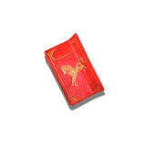 Hand-painted Horse Red Packet Claw Hair Clip | Eco-Friendly