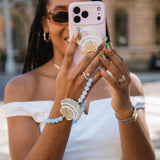 Hand-painted Seashell Bracelet Phone Chain