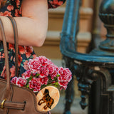 Hand-painted Wild Horse Brush | Eco-Friendly