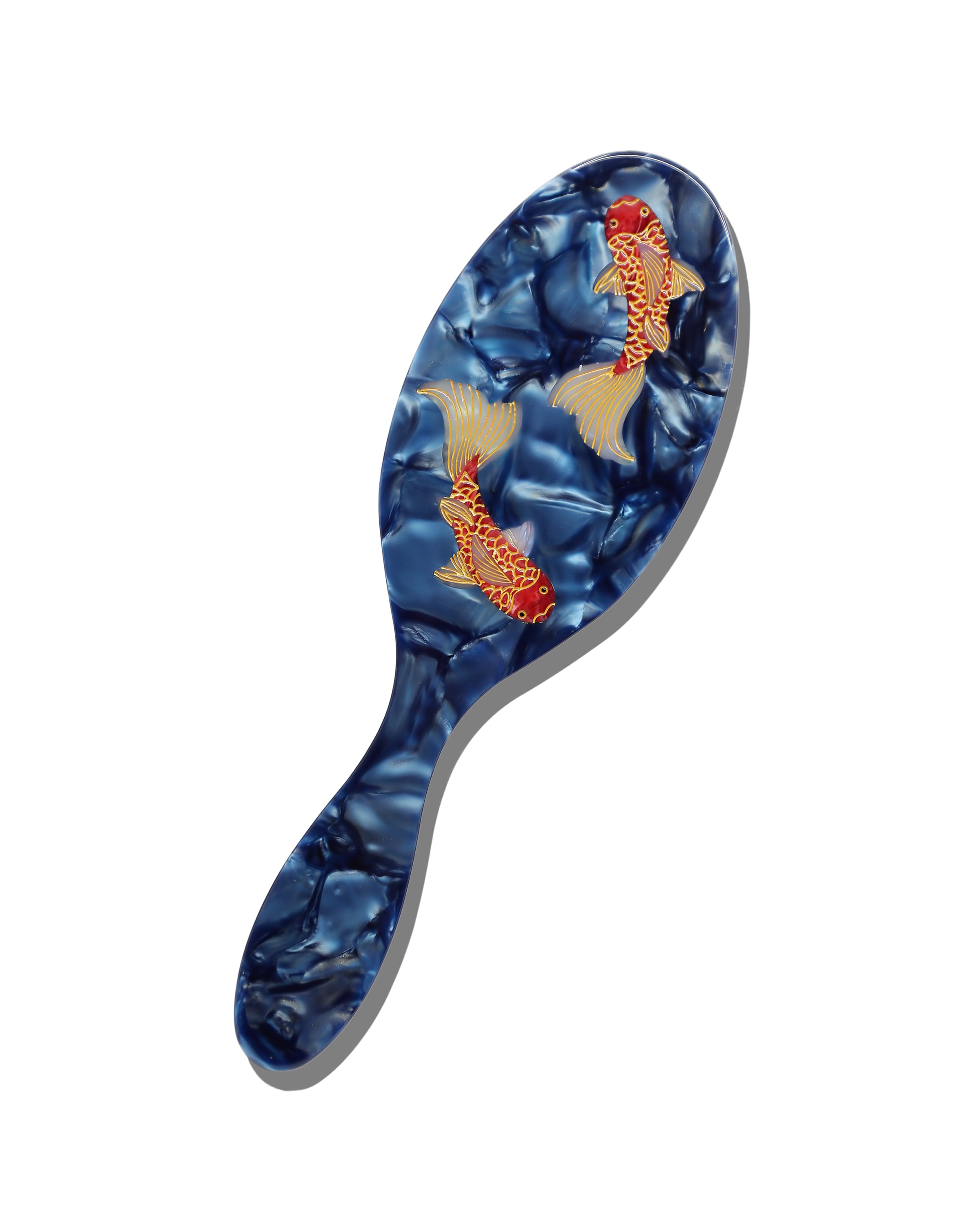 Hand-painted Koi Fish Brush | Eco-Friendly