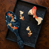 Hand-painted Koi Fish Brush | Eco-Friendly