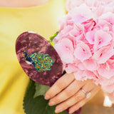 Hand-painted Peacock Brush | Eco-Friendly