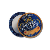 Hand-painted Butter Cookie Tin Compact Mirror | Eco-Friendly