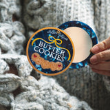 Hand-painted Butter Cookie Tin Compact Mirror | Eco-Friendly