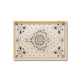 Hand-painted Paisley Inlay Heirloom Tray