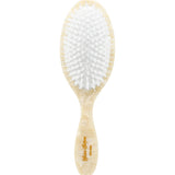 Hand-painted Cream Paisley Brush | Eco-Friendly