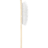 Hand-painted Cream Paisley Brush | Eco-Friendly