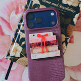 Hand-painted Bookstack Magsafe Phone Mirror
