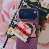 Hand-painted Bookstack Magsafe Phone Mirror