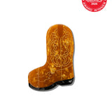 Hand-painted Cowboy Boot Claw Hair Clip | Eco-Friendly