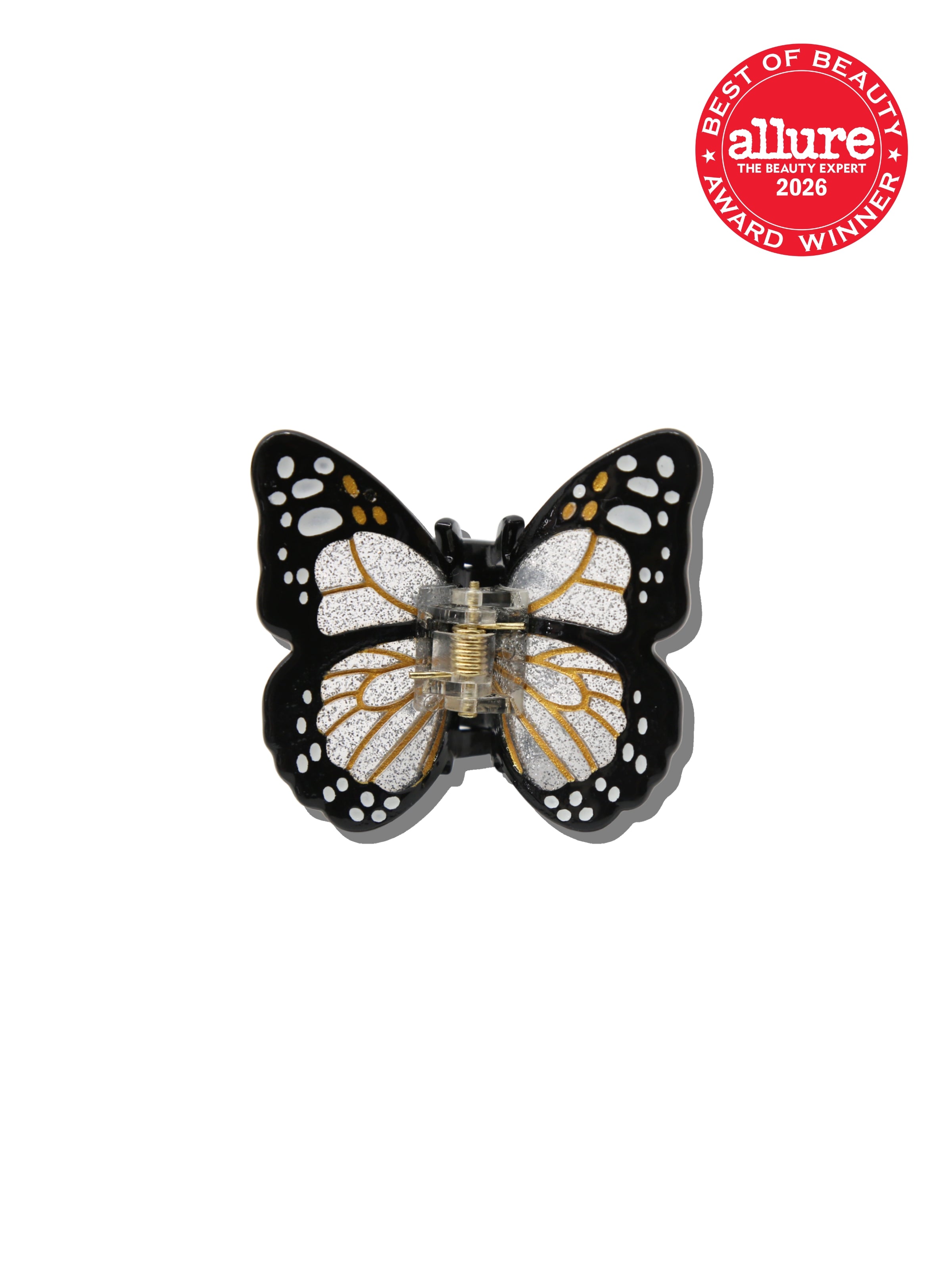 Hand-painted Mini Monarch Butterfly Claw Hair Clip | Eco-Friendly