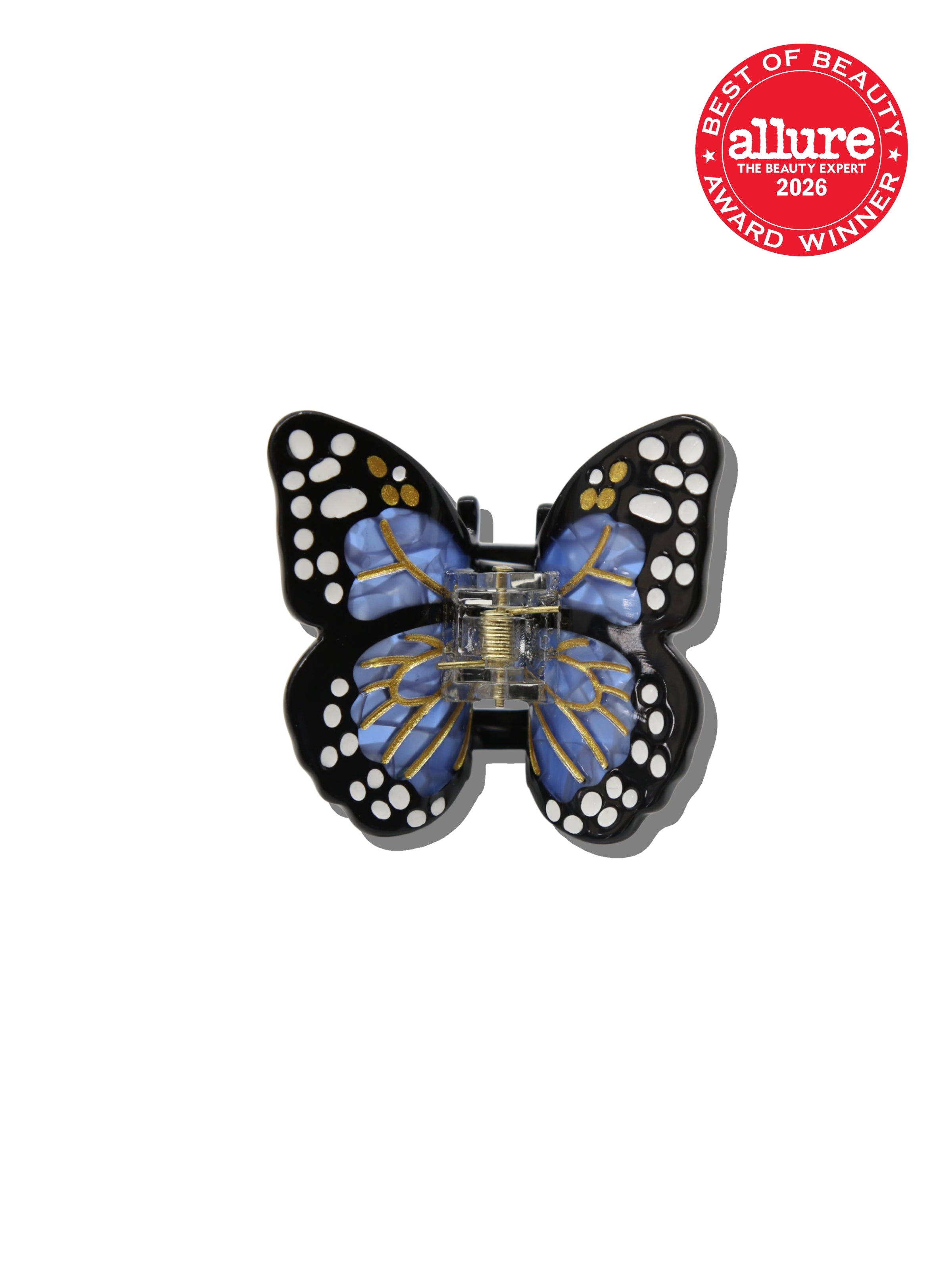 Hand-painted Mini Monarch Butterfly Claw Hair Clip | Eco-Friendly